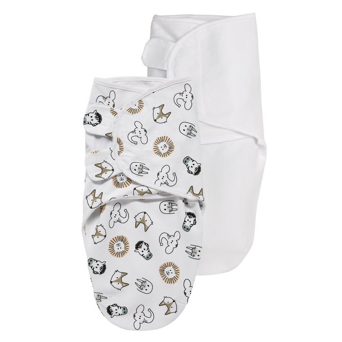 Swaddle 2Pack Animal 0-3 maanden